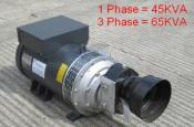 Mecc Alte PTO Generator 45kVA Single Phase/65kVA 3Phase               